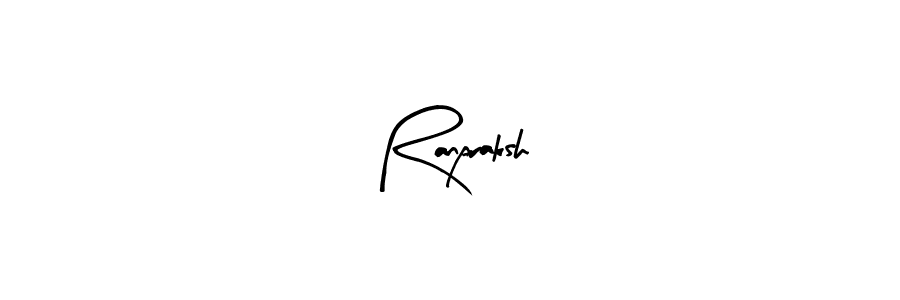 The best way (Arty Signature) to make a short signature is to pick only two or three words in your name. The name Ranpraksh include a total of six letters. For converting this name. Ranpraksh signature style 8 images and pictures png