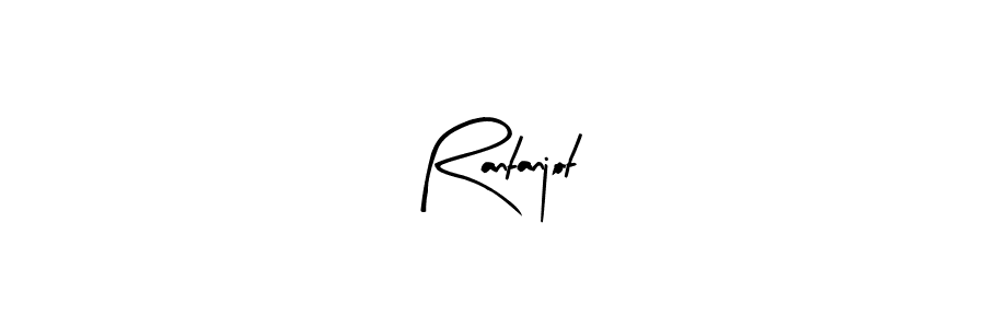 You should practise on your own different ways (Arty Signature) to write your name (Rantanjot) in signature. don't let someone else do it for you. Rantanjot signature style 8 images and pictures png