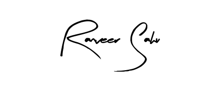 Create your official email sign-off with Ranveer Sahu name in Arty Signature style. Crisp, clean, and perfectly legible across all screens. Ranveer Sahu signature style 8 images and pictures png
