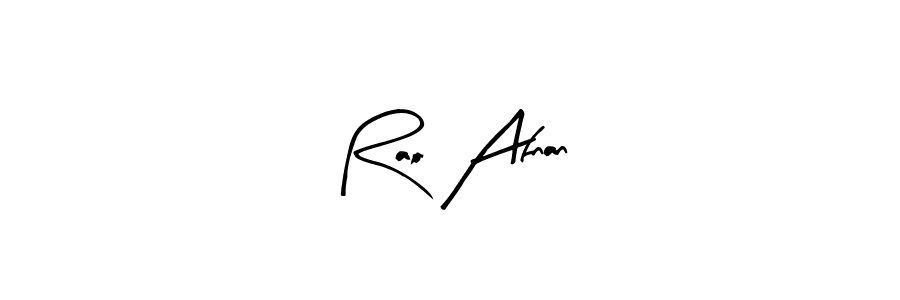 Create a beautiful signature design for name Rao Afnan. With this signature (Arty Signature) fonts, you can make a handwritten signature for free. Rao Afnan signature style 8 images and pictures png