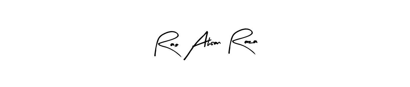 Rao Ahsan Raza stylish signature style. Best Handwritten Sign (Arty Signature) for my name. Handwritten Signature Collection Ideas for my name Rao Ahsan Raza. Rao Ahsan Raza signature style 8 images and pictures png