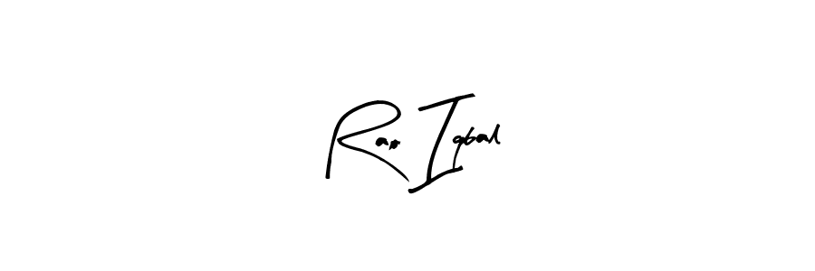 Rao Iqbal stylish signature style. Best Handwritten Sign (Arty Signature) for my name. Handwritten Signature Collection Ideas for my name Rao Iqbal. Rao Iqbal signature style 8 images and pictures png