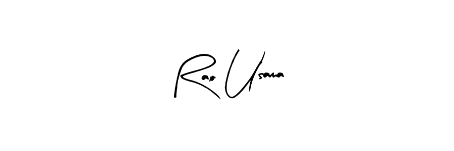 Make a beautiful signature design for name Rao Usama. Use this online signature maker to create a handwritten signature for free. Rao Usama signature style 8 images and pictures png