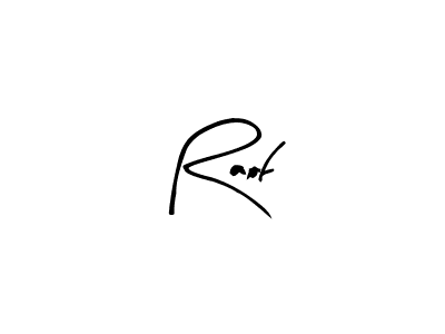 It looks lik you need a new signature style for name Raof. Design unique handwritten (Arty Signature) signature with our free signature maker in just a few clicks. Raof signature style 8 images and pictures png