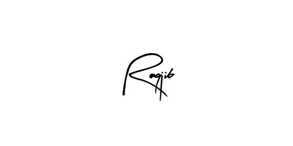 Make a beautiful signature design for name Raqjib. With this signature (Arty Signature) style, you can create a handwritten signature for free. Raqjib signature style 8 images and pictures png
