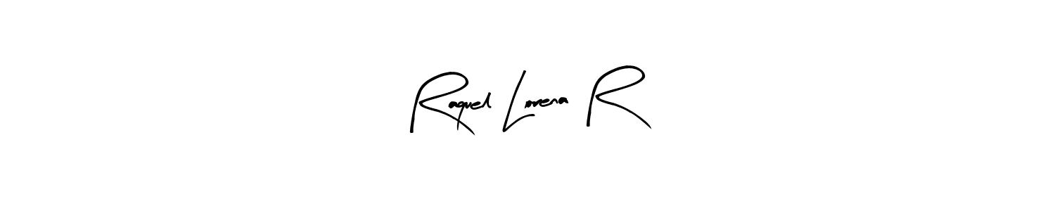 Use a signature maker to create a handwritten signature online. With this signature software, you can design (Arty Signature) your own signature for name Raquel Lorena R. Raquel Lorena R signature style 8 images and pictures png