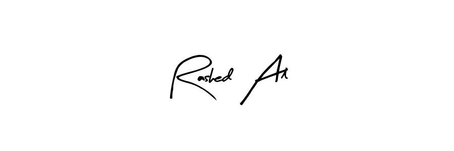 Rashed Al stylish signature style. Best Handwritten Sign (Arty Signature) for my name. Handwritten Signature Collection Ideas for my name Rashed Al. Rashed Al signature style 8 images and pictures png