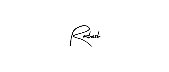 Design your own signature with our free online signature maker. With this signature software, you can create a handwritten (Arty Signature) signature for name Rashesh. Rashesh signature style 8 images and pictures png