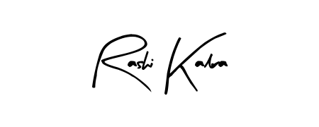 The Arty Signature typeface gives name Rashi Kalra a refined look. Suitable for certificates, diplomas, and official verification. Rashi Kalra signature style 8 images and pictures png