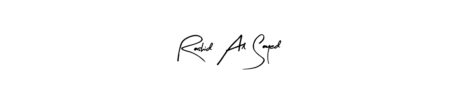 Best and Professional Signature Style for Rashid Al Sayed. Arty Signature Best Signature Style Collection. Rashid Al Sayed signature style 8 images and pictures png