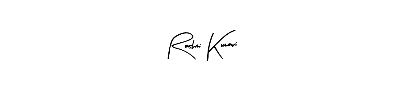 The best way (Arty Signature) to make a short signature is to pick only two or three words in your name. The name Rashmi Kumari include a total of six letters. For converting this name. Rashmi Kumari signature style 8 images and pictures png