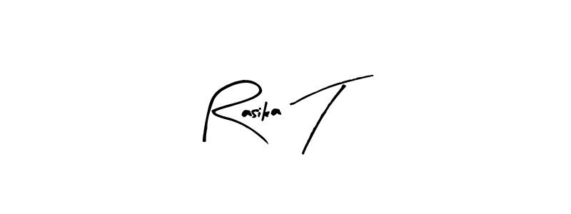 Rasika T stylish signature style. Best Handwritten Sign (Arty Signature) for my name. Handwritten Signature Collection Ideas for my name Rasika T. Rasika T signature style 8 images and pictures png