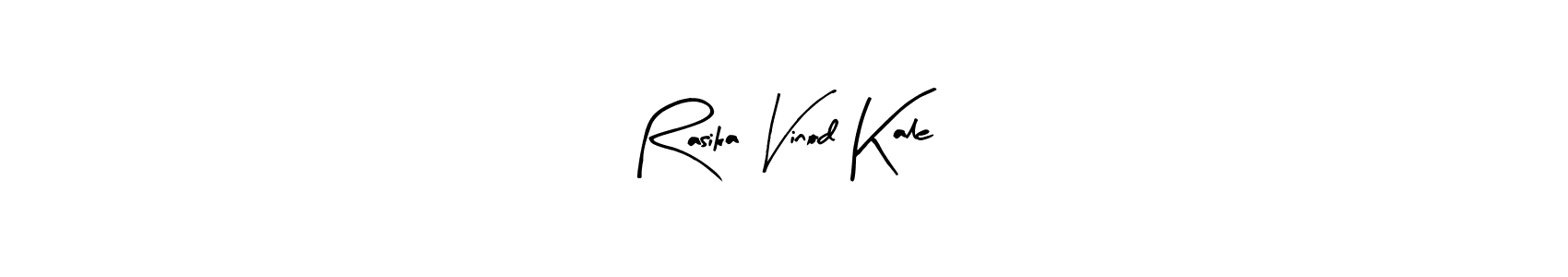 The best way (Arty Signature) to make a short signature is to pick only two or three words in your name. The name Rasika Vinod Kale include a total of six letters. For converting this name. Rasika Vinod Kale signature style 8 images and pictures png