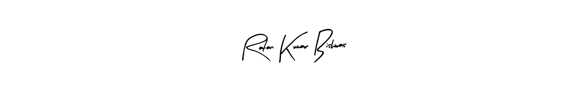 Create a beautiful signature design for name Ratan Kumar Bishwas. With this signature (Arty Signature) fonts, you can make a handwritten signature for free. Ratan Kumar Bishwas signature style 8 images and pictures png