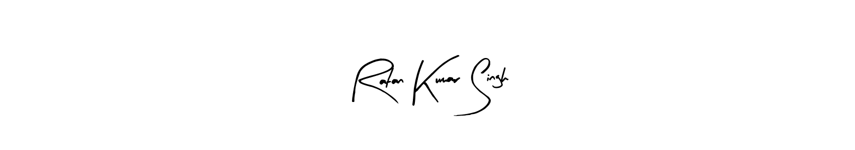 Make a beautiful signature design for name Ratan Kumar Singh. With this signature (Arty Signature) style, you can create a handwritten signature for free. Ratan Kumar Singh signature style 8 images and pictures png