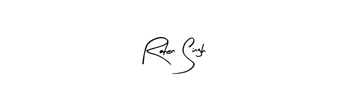 How to make Raten Singh name signature. Use Arty Signature style for creating short signs online. This is the latest handwritten sign. Raten Singh signature style 8 images and pictures png