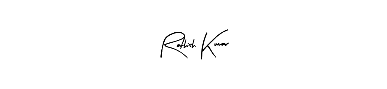 This is the best signature style for the Rathish Kumar name. Also you like these signature font (Arty Signature). Mix name signature. Rathish Kumar signature style 8 images and pictures png