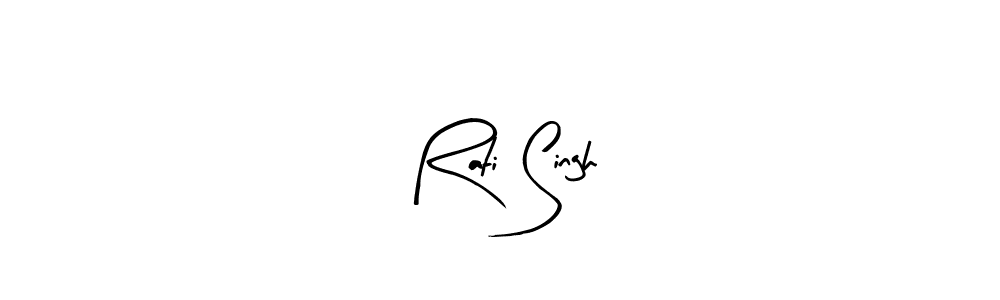 Design your own signature with our free online signature maker. With this signature software, you can create a handwritten (Arty Signature) signature for name Rati Singh. Rati Singh signature style 8 images and pictures png