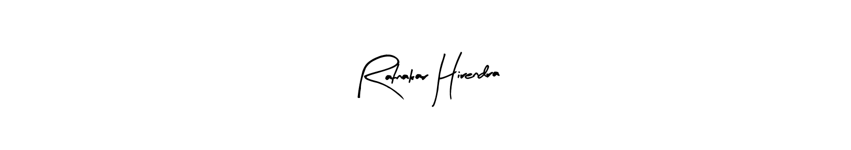 Make a beautiful signature design for name Ratnakar Hirendra. With this signature (Arty Signature) style, you can create a handwritten signature for free. Ratnakar Hirendra signature style 8 images and pictures png