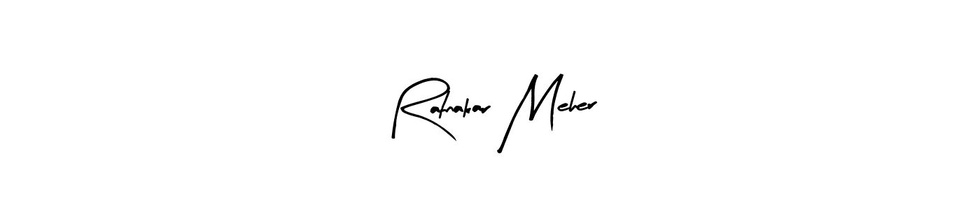 How to make Ratnakar Meher signature? Arty Signature is a professional autograph style. Create handwritten signature for Ratnakar Meher name. Ratnakar Meher signature style 8 images and pictures png