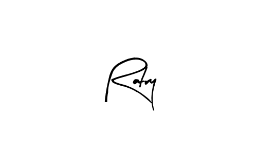 Make a beautiful signature design for name Ratry. With this signature (Arty Signature) style, you can create a handwritten signature for free. Ratry signature style 8 images and pictures png