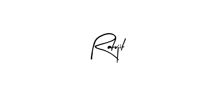 The best way (Arty Signature) to make a short signature is to pick only two or three words in your name. The name Ratujit include a total of six letters. For converting this name. Ratujit signature style 8 images and pictures png