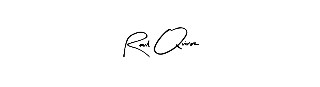 Arty Signature is a professional signature style that is perfect for those who want to add a touch of class to their signature. It is also a great choice for those who want to make their signature more unique. Get Raul Quiroz name to fancy signature for free. Raul Quiroz signature style 8 images and pictures png