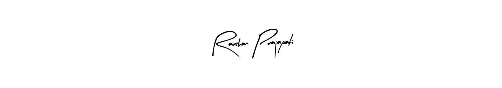 Make a beautiful signature design for name Raushan Prajapati. Use this online signature maker to create a handwritten signature for free. Raushan Prajapati signature style 8 images and pictures png