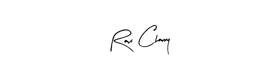 Create a beautiful signature design for name Ravi Charry. With this signature (Arty Signature) fonts, you can make a handwritten signature for free. Ravi Charry signature style 8 images and pictures png