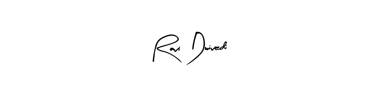 This is the best signature style for the Ravi Dwivedi name. Also you like these signature font (Arty Signature). Mix name signature. Ravi Dwivedi signature style 8 images and pictures png