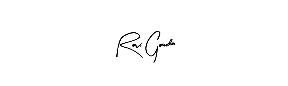 if you are searching for the best signature style for your name Ravi Gowda. so please give up your signature search. here we have designed multiple signature styles  using Arty Signature. Ravi Gowda signature style 8 images and pictures png