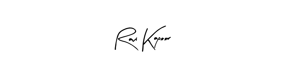 Design your own signature with our free online signature maker. With this signature software, you can create a handwritten (Arty Signature) signature for name Ravi Kapoor. Ravi Kapoor signature style 8 images and pictures png