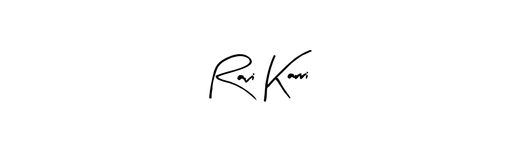 Design your own signature with our free online signature maker. With this signature software, you can create a handwritten (Arty Signature) signature for name Ravi Karri. Ravi Karri signature style 8 images and pictures png