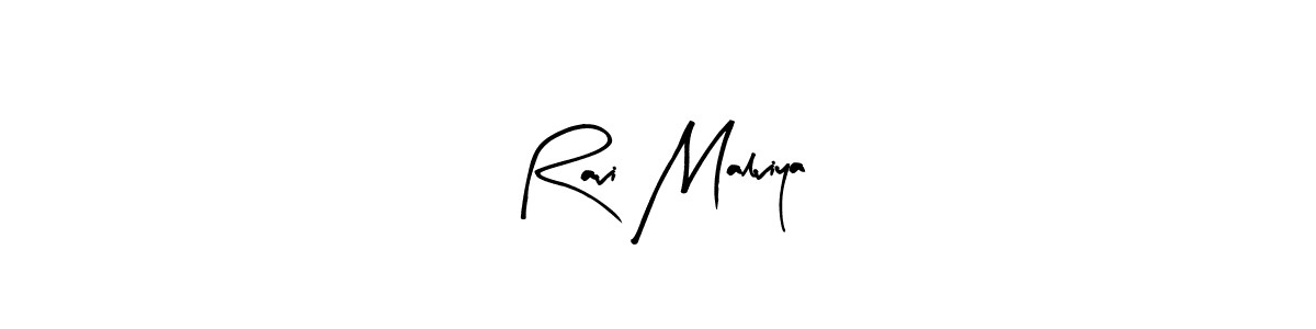 Create a beautiful signature design for name Ravi Malviya. With this signature (Arty Signature) fonts, you can make a handwritten signature for free. Ravi Malviya signature style 8 images and pictures png