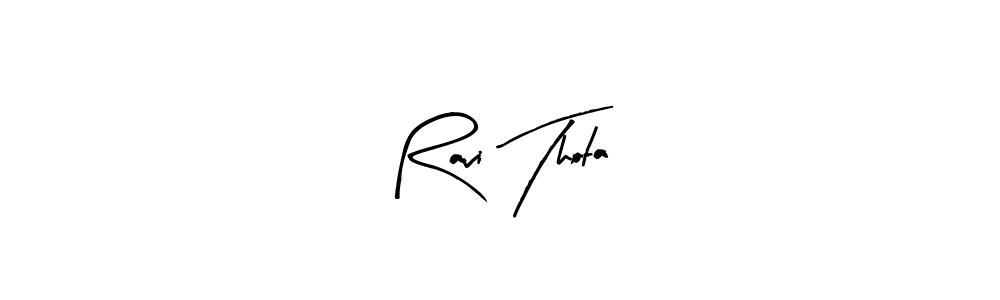 Make a beautiful signature design for name Ravi Thota. Use this online signature maker to create a handwritten signature for free. Ravi Thota signature style 8 images and pictures png