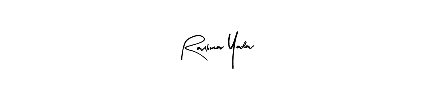 Ravikumar Yadav stylish signature style. Best Handwritten Sign (Arty Signature) for my name. Handwritten Signature Collection Ideas for my name Ravikumar Yadav. Ravikumar Yadav signature style 8 images and pictures png