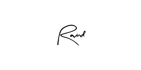 Similarly Arty Signature is the best handwritten signature design. Signature creator online .You can use it as an online autograph creator for name Ravind. Ravind signature style 8 images and pictures png