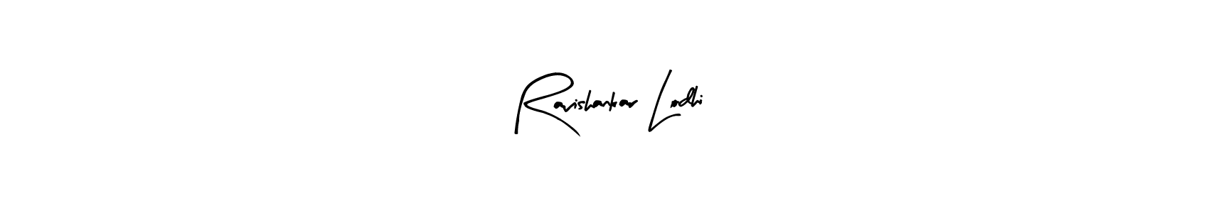 Use a signature maker to create a handwritten signature online. With this signature software, you can design (Arty Signature) your own signature for name Ravishankar Lodhi. Ravishankar Lodhi signature style 8 images and pictures png