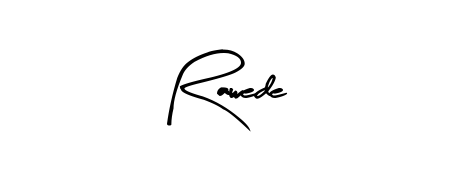 How to make Rawede name signature. Use Arty Signature style for creating short signs online. This is the latest handwritten sign. Rawede signature style 8 images and pictures png