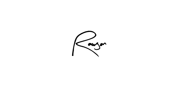 Make a beautiful signature design for name Rawgon. Use this online signature maker to create a handwritten signature for free. Rawgon signature style 8 images and pictures png