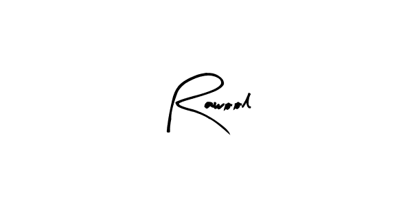 You should practise on your own different ways (Arty Signature) to write your name (Rawool) in signature. don't let someone else do it for you. Rawool signature style 8 images and pictures png