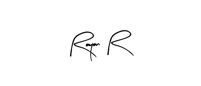 Here are the top 10 professional signature styles for the name Rayan R. These are the best autograph styles you can use for your name. Rayan R signature style 8 images and pictures png