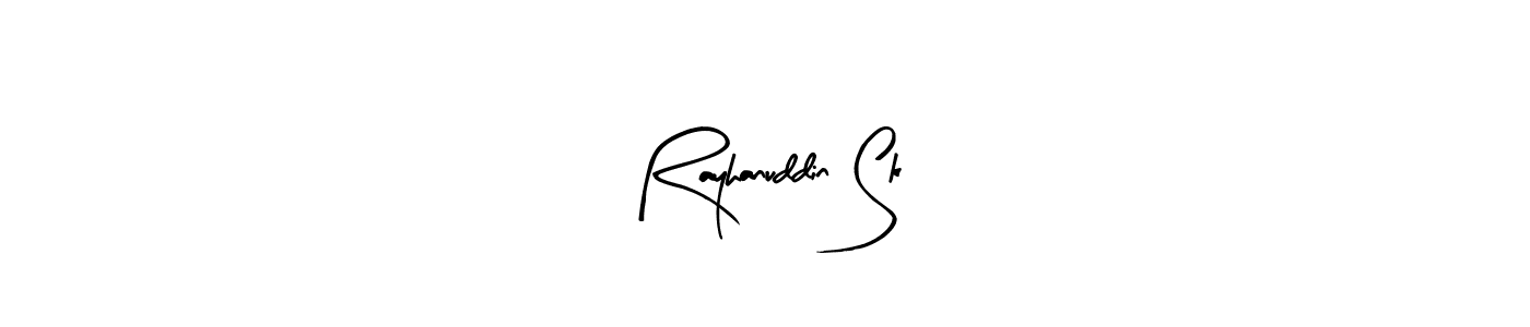 if you are searching for the best signature style for your name Rayhanuddin Sk. so please give up your signature search. here we have designed multiple signature styles  using Arty Signature. Rayhanuddin Sk signature style 8 images and pictures png