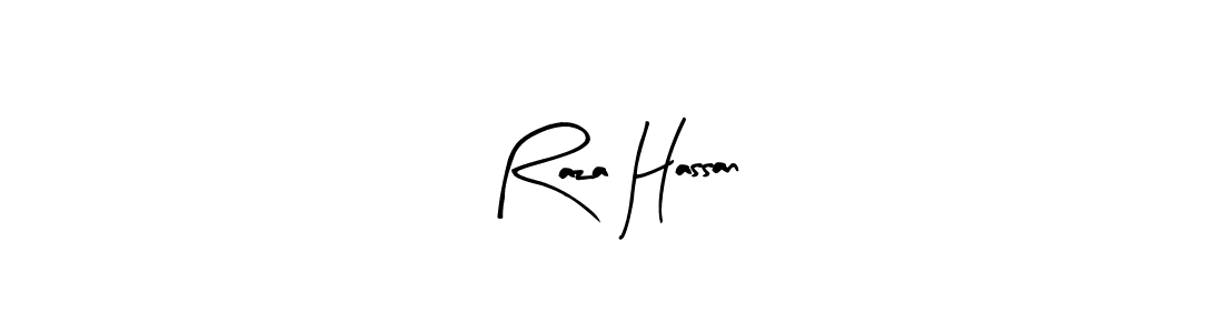 How to make Raza Hassan signature? Arty Signature is a professional autograph style. Create handwritten signature for Raza Hassan name. Raza Hassan signature style 8 images and pictures png
