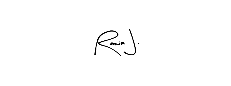 Check out images of Autograph of Razia J. name. Actor Razia J. Signature Style. Arty Signature is a professional sign style online. Razia J. signature style 8 images and pictures png