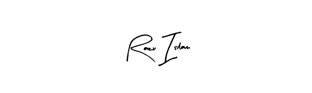 Razu Islam stylish signature style. Best Handwritten Sign (Arty Signature) for my name. Handwritten Signature Collection Ideas for my name Razu Islam. Razu Islam signature style 8 images and pictures png