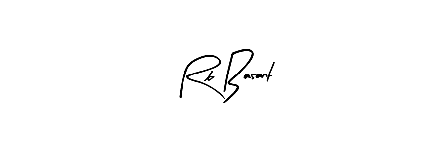 Make a beautiful signature design for name Rb Basant. Use this online signature maker to create a handwritten signature for free. Rb Basant signature style 8 images and pictures png