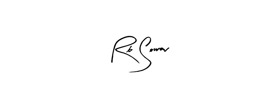 How to make Rb Sourav signature? Arty Signature is a professional autograph style. Create handwritten signature for Rb Sourav name. Rb Sourav signature style 8 images and pictures png