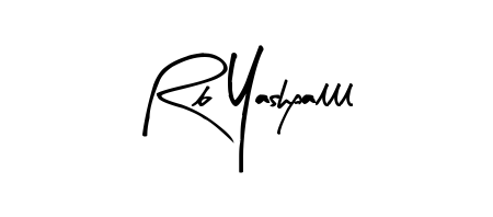 Design your own signature with our free online signature maker. With this signature software, you can create a handwritten (Arty Signature) signature for name Rb Yashpalll. Rb Yashpalll signature style 8 images and pictures png