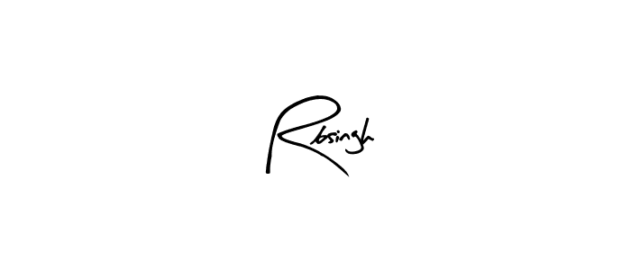 Make a beautiful signature design for name Rbsingh. With this signature (Arty Signature) style, you can create a handwritten signature for free. Rbsingh signature style 8 images and pictures png